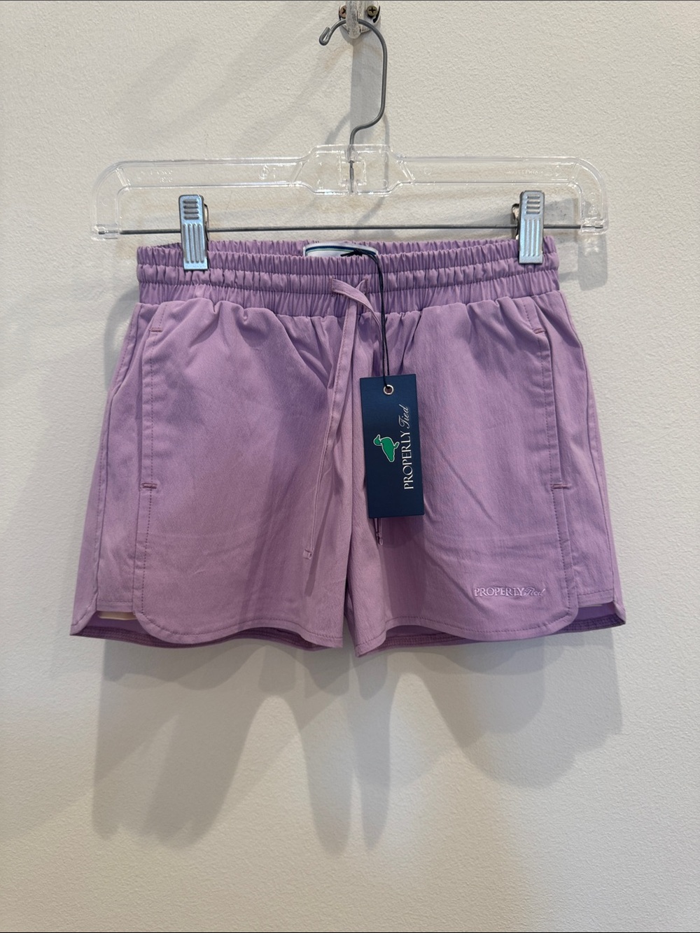 NWT Properly Tied Brook Short, Lilac Size YS (8)